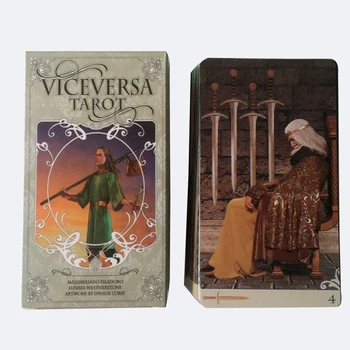 78pcs Vice Versa Tarot Kit Tarot Cards Oracle Deck Board Games For Party Playing Card Table Game Entertainment
78pcs Vice Versa Tarot Kit Tarot Cards Oracle Deck Board Games For Party Playing Card Table Game Entertainment