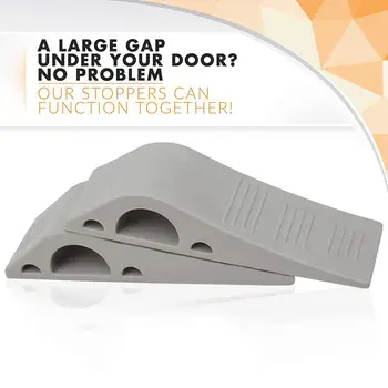 Door Stopper 2 Pack Set Premium Heavy Duty Door Stop Rubber Wedge with Decorative Storage Holder-Perfect Doorstop for Draft Stop
Door Stopper 2 Pack Set Premium Heavy Duty Door Stop Rubber Wedge with Decorative Storage Holder-Perfect Doorstop for Draft Stop