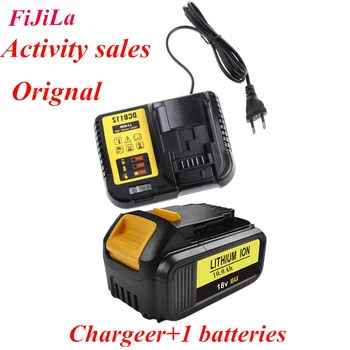 18V 10.0Ah MAX XR Battery power tool Replacement for DeWalt DCB184 DCB181 DCB182 DCB200 18V Battery+Li-Ion Battery Charger
18V 10.0Ah MAX XR Battery power tool Replacement for DeWalt DCB184 DCB181 DCB182 DCB200 18V Battery+Li-Ion Battery Charger