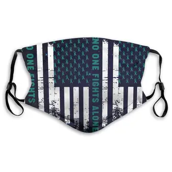 Ovarian Cancer Awareness Flag Anti Dust Half Face Mouth Mask with PM2.5 Filters 5 Layers of Protection for Unisex Black
Ovarian Cancer Awareness Flag Anti Dust Half Face Mouth Mask with PM2.5 Filters 5 Layers of Protection for Unisex Black