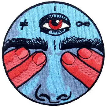 Embird patches Embroidered applique patch I See What I Don't Want To See handmade 3D embroidery patches for jackets patch
Embird patches Embroidered applique patch I See What I Don't Want To See handmade 3D embroidery patches for jackets patch