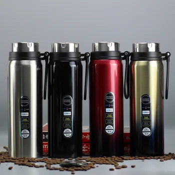 Outdoor Thermos Travel Hiking Office Stainless Steel Portable Kids Thermo Bottle Leakproof Coffee Tea High Capacity Vacuum Cup
Outdoor Thermos Travel Hiking Office Stainless Steel Portable Kids Thermo Bottle Leakproof Coffee Tea High Capacity Vacuum Cup