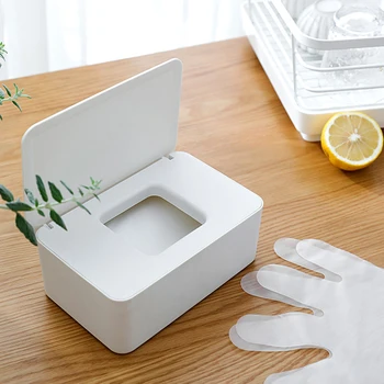 Sealed and portable oral and nasal mask Simple wet tissue box with lid wet and dry tissue box household dustproof desktop
Sealed and portable oral and nasal mask Simple wet tissue box with lid wet and dry tissue box household dustproof desktop