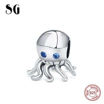925 Silver Jewelry Pandora Beads Summer Ocean Octopus Charm Suitable for Women Original Pandora Bracelet Jewelry Gift
925 Silver Jewelry Pandora Beads Summer Ocean Octopus Charm Suitable for Women Original Pandora Bracelet Jewelry Gift