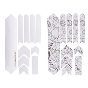 2set Ztto Bicycle Frame Protector Stickers Scratch-Resistant Sticker Kit Bike Guard Frame Cover Gear & Blank
2set Ztto Bicycle Frame Protector Stickers Scratch-Resistant Sticker Kit Bike Guard Frame Cover Gear & Blank