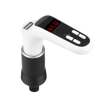 Bluetooth Car Kit Handsfree FM Transmitter Radio MP3 Player USB Charger & AUX Radio Adapter Kit Charger Charger for Smart Phone
Bluetooth Car Kit Handsfree FM Transmitter Radio MP3 Player USB Charger & AUX Radio Adapter Kit Charger Charger for Smart Phone