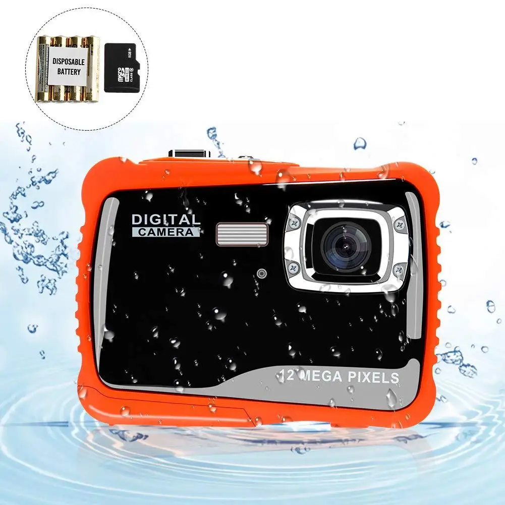 2.0inch LCD 12MP HD 8X Digital Waterproof Underwater Camera Camcorder Kids Gift
2.0inch LCD 12MP HD 8X Digital Waterproof Underwater Camera Camcorder Kids Gift