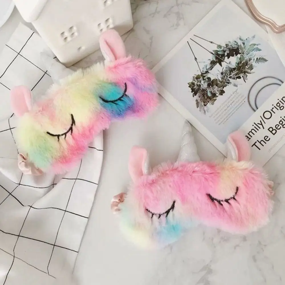 Cartoon 1PCS Mayitr Unicorn Eye Mask Variety Sleep Mask Plush Eye Shade Cover Eyeshade Mask Suitable for Travel Home Plush Gift
Cartoon 1PCS Mayitr Unicorn Eye Mask Variety Sleep Mask Plush Eye Shade Cover Eyeshade Mask Suitable for Travel Home Plush Gift