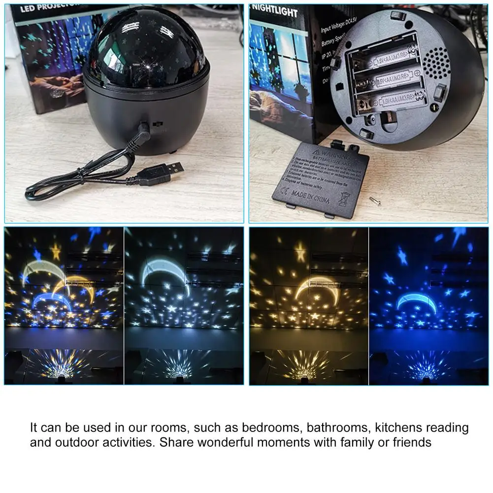 Christmas LED Projector Night Light Starry Sky Rotating Projection Light The Atmosphere Creates Ceiling Projection Lights
Christmas LED Projector Night Light Starry Sky Rotating Projection Light The Atmosphere Creates Ceiling Projection Lights