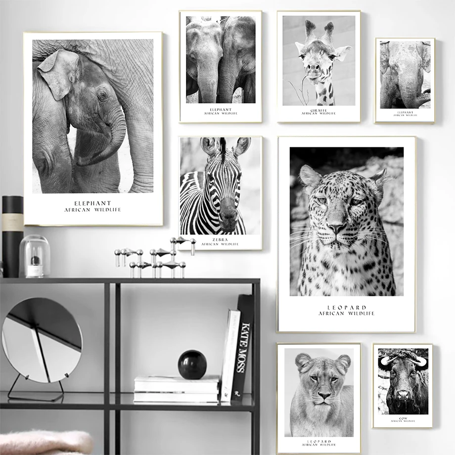 Canvas Painting Animal Wall Art Lion Elephant Deer Zebra Posters and Prints Wall Pictures for Living Room Decoration Home Decor
Canvas Painting Animal Wall Art Lion Elephant Deer Zebra Posters and Prints Wall Pictures for Living Room Decoration Home Decor