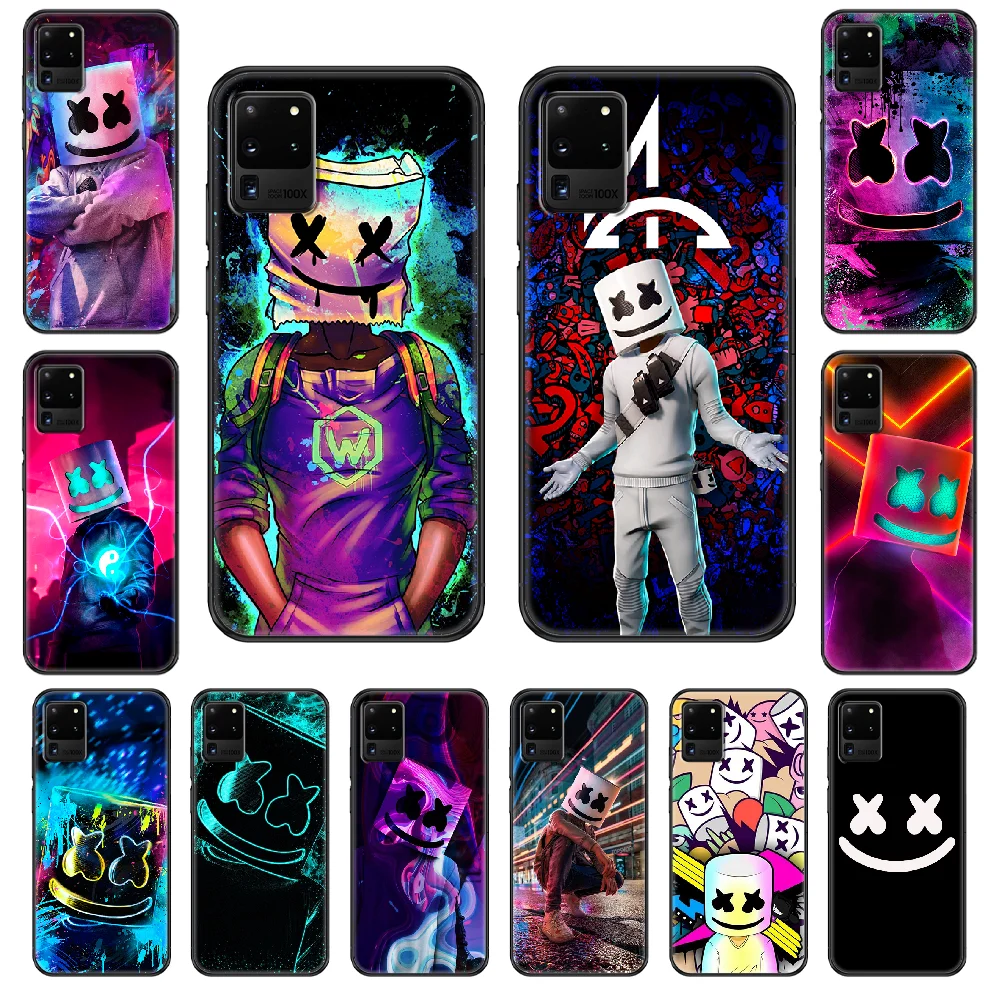 DJ marshmello Phone case For Samsung Galaxy S 3 4 5 6 7 8 9 10 E Plus Lite Edge black 3D cover tpu shell soft coque art prime
DJ marshmello Phone case For Samsung Galaxy S 3 4 5 6 7 8 9 10 E Plus Lite Edge black 3D cover tpu shell soft coque art prime
