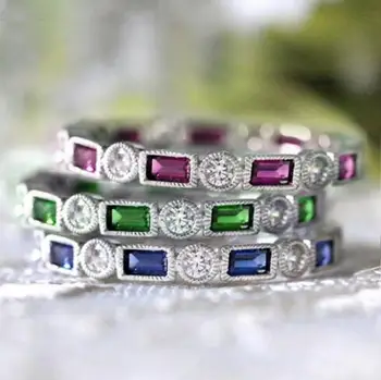Red Blue Green Zircon Stone Party Ring Tiny Simbol Accessories For Girl Sweet Birthday Gift For Besties Silver Color Ring
Red Blue Green Zircon Stone Party Ring Tiny Simbol Accessories For Girl Sweet Birthday Gift For Besties Silver Color Ring