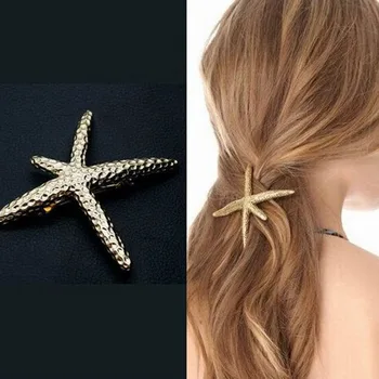 Hot Sale Fashion Women Beach Coral Starfish Hair Clip Barrette Hair Pin Bobby Pin Headwear Hair Accessories Free Shipping 
Hot Sale Fashion Women Beach Coral Starfish Hair Clip Barrette Hair Pin Bobby Pin Headwear Hair Accessories Free Shipping