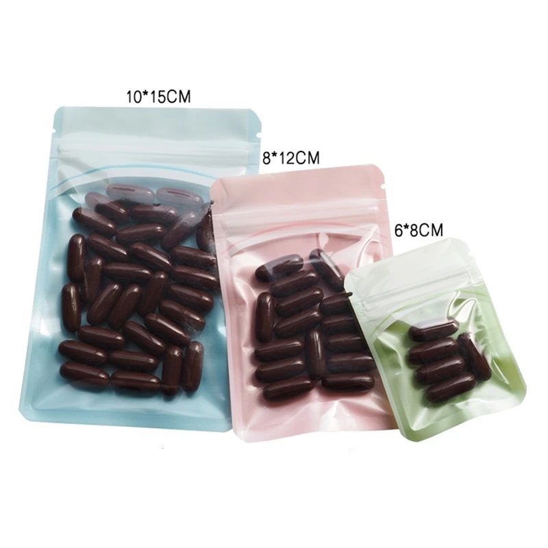 100pcs 6*8cm Mini Candy Color Zip Lock Plastic Bag For Small Metal Parts Items Protective Bag Self Sealing Clear Ziplock PE Bags Jewelry Pouch
100pcs 6*8cm Mini Candy Color Zip Lock Plastic Bag For Small Metal Parts Items Protective Bag Self Sealing Clear Ziplock PE Bags Jewelry Pouch