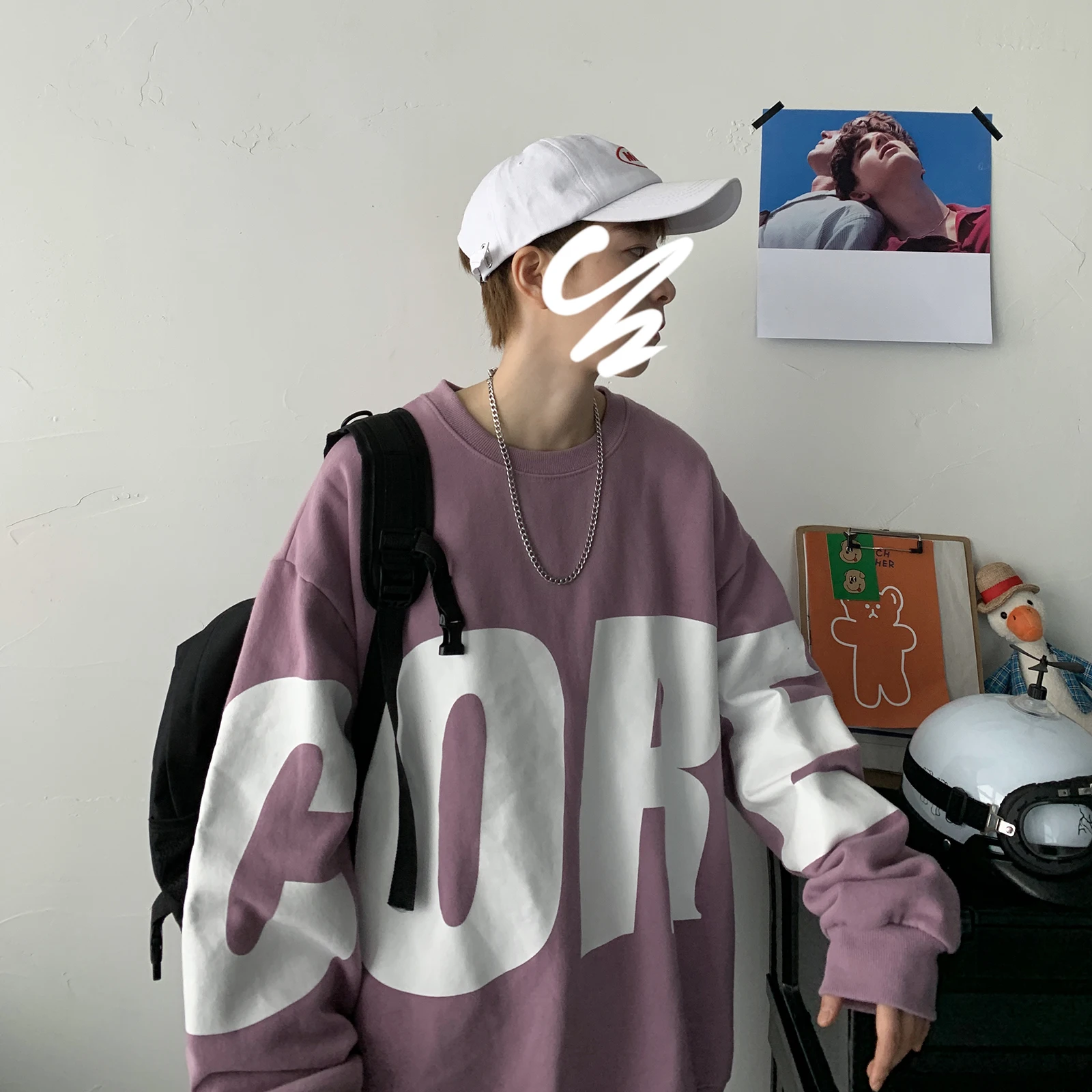 2021 Men Streetwear Hip Hop Big Letters Printed Hoodies Pullover Harajuku Vintage Male Japanese Sweatshirt
2021 Men Streetwear Hip Hop Big Letters Printed Hoodies Pullover Harajuku Vintage Male Japanese Sweatshirt