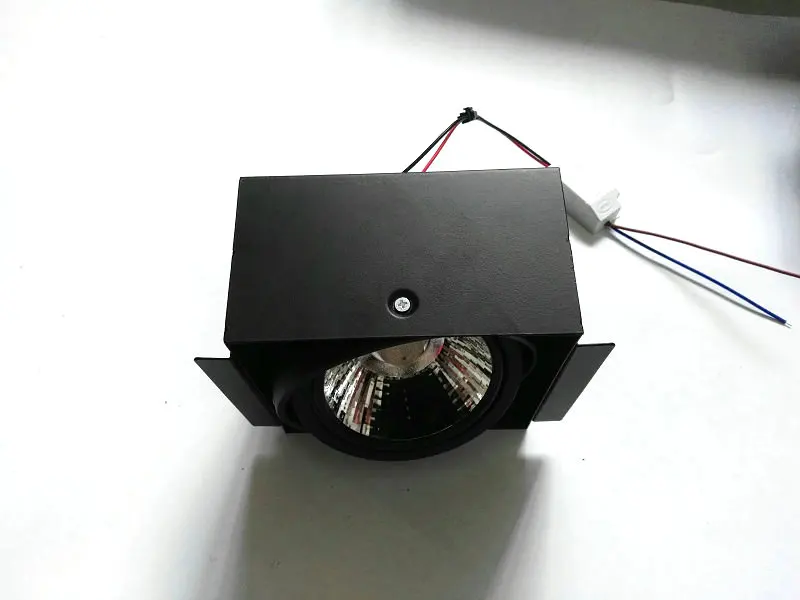 Квадратный двойной светодиодный потолочный светильник AR111 G53 COB 15 Вт 30 | Лампы и