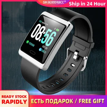 Smart Watch Large Touch Screen Sports Tracker Blood Pressure Monitor IP68 Waterproof Bluetooth Alarm Clock Sedentary Reminder
Smart Watch Large Touch Screen Sports Tracker Blood Pressure Monitor IP68 Waterproof Bluetooth Alarm Clock Sedentary Reminder