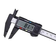 150mm 6 Inch LCD Digital Display Ruler Electronic Plastic Vernier Caliper Measuring Instrument Micrometer Measuring Tool
150mm 6 Inch LCD Digital Display Ruler Electronic Plastic Vernier Caliper Measuring Instrument Micrometer Measuring Tool
