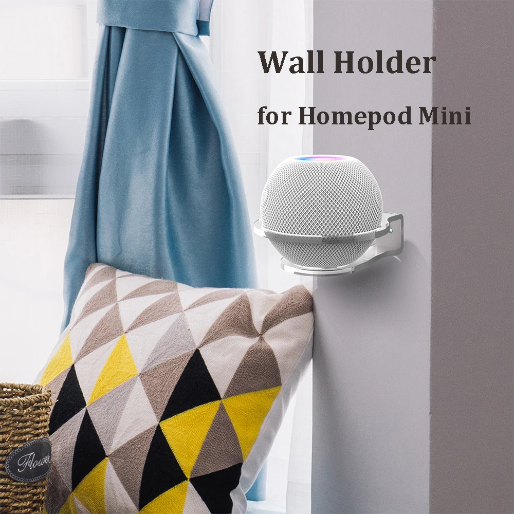 Wall Mount Stand for Homepod Mini Holder Space Saving Acrylic Bluetooth Speaker Outlet Manager for Homepod MIni Bracket
Wall Mount Stand for Homepod Mini Holder Space Saving Acrylic Bluetooth Speaker Outlet Manager for Homepod MIni Bracket