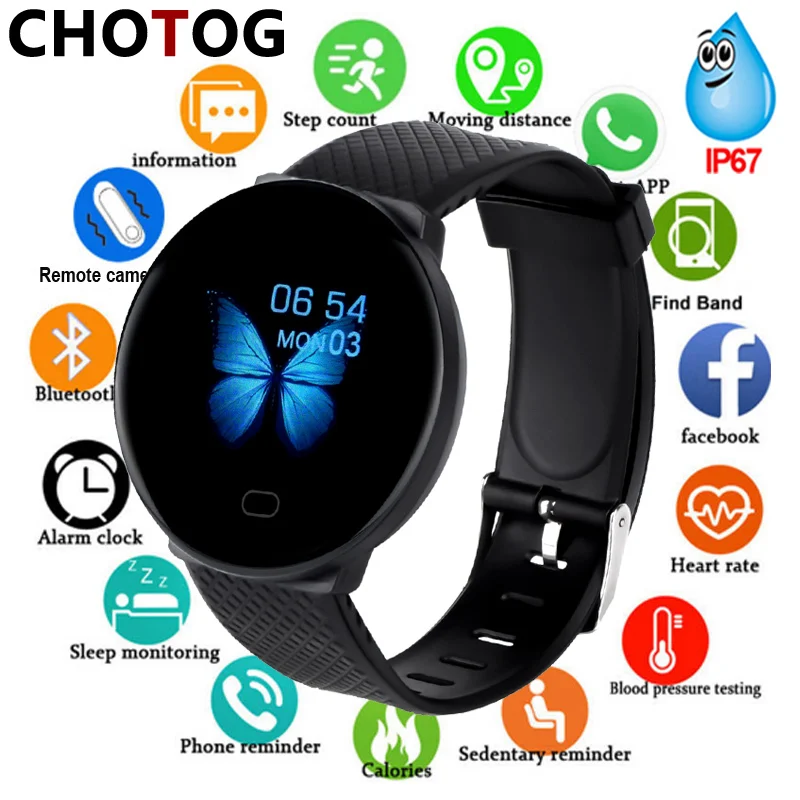 Smart Watch Men 1.3'' Screen Fitness Tracker Ip67 Waterproof Blood Pressure Heart Rate Monitor Smartwatch Woman For Android IOS
Smart Watch Men 1.3'' Screen Fitness Tracker Ip67 Waterproof Blood Pressure Heart Rate Monitor Smartwatch Woman For Android IOS
