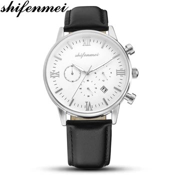 Shifenmei Watches Mens 2019 Fashion Sport Watches Men Quartz Date Clock Male Leather Military Waterproof Watch relogio masculino
Shifenmei Watches Mens 2019 Fashion Sport Watches Men Quartz Date Clock Male Leather Military Waterproof Watch relogio masculino