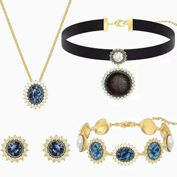 SWA 2020 Classic Temperament Millennium Blue Necklace Set To Give Girlfriend The Best Gift For Elegant Romantic Birthday Holiday
SWA 2020 Classic Temperament Millennium Blue Necklace Set To Give Girlfriend The Best Gift For Elegant Romantic Birthday Holiday