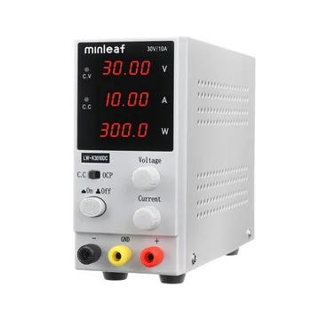 K3010DC 0-30V 0-10A Adjustable Switch DC Power Supply LED 4-Digit Display Stabilized Power Supply
K3010DC 0-30V 0-10A Adjustable Switch DC Power Supply LED 4-Digit Display Stabilized Power Supply