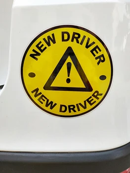 ZTTZDY 12.7cm*12.7cm Caution Triangle Sign New Driver PVC Keep Distance Round Yellow Car Sticker YJ1-0045
ZTTZDY 12.7cm*12.7cm Caution Triangle Sign New Driver PVC Keep Distance Round Yellow Car Sticker YJ1-0045