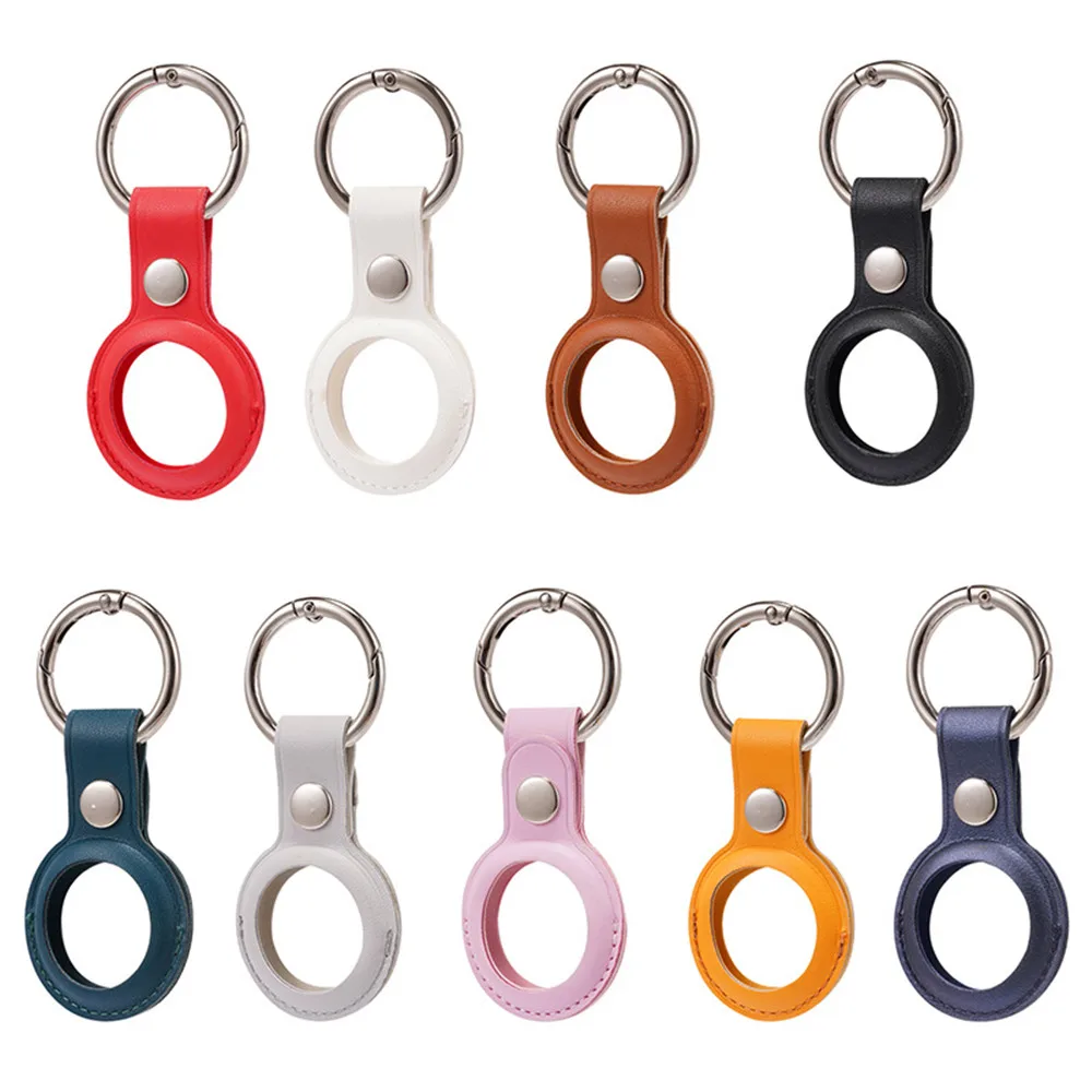 Leather Keychain for Apple Airtags Case Protective Cover Bumper Shell Tracker Accessories Anti-scratch Air Tag Key Ring Holder
Leather Keychain for Apple Airtags Case Protective Cover Bumper Shell Tracker Accessories Anti-scratch Air Tag Key Ring Holder