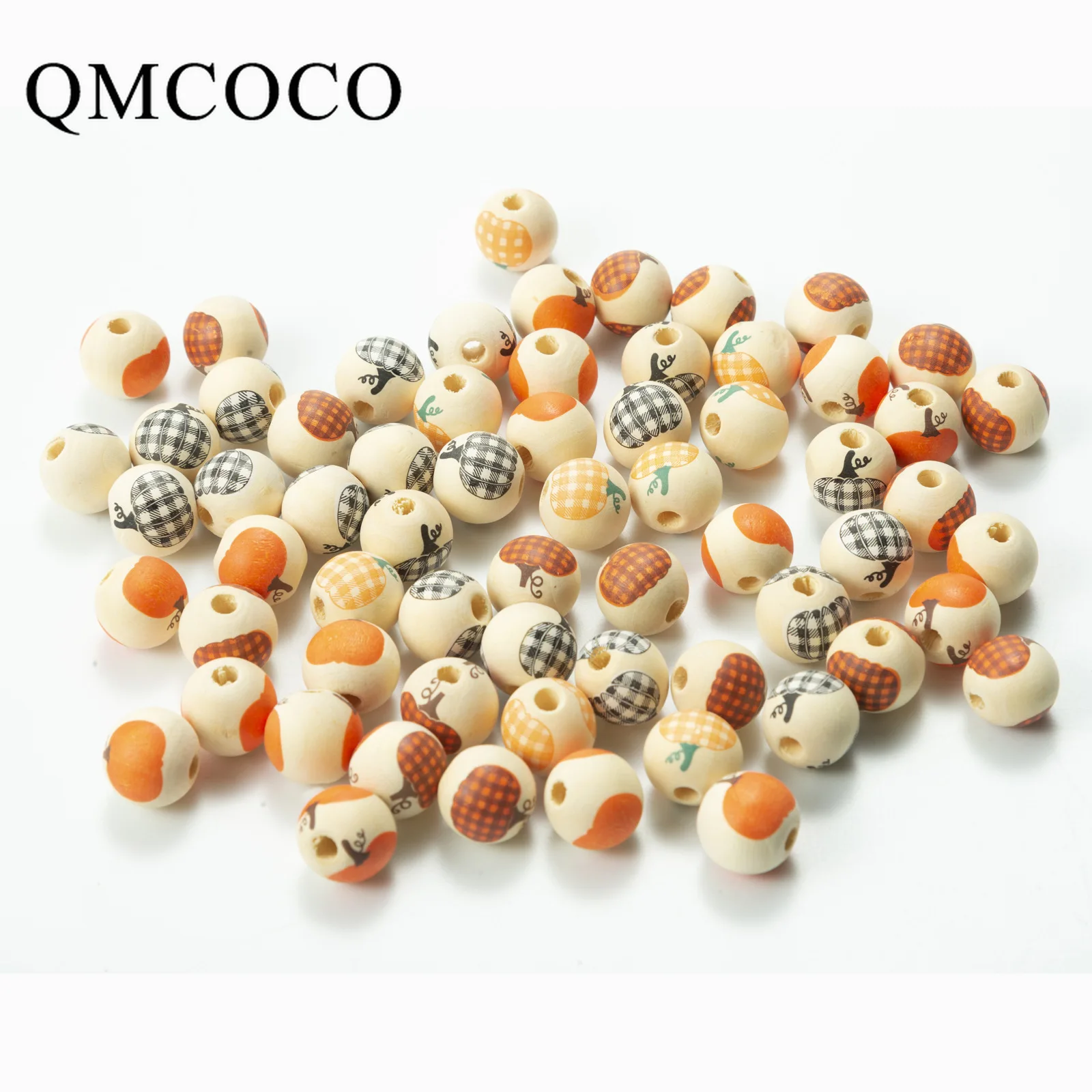 Halloween New Products DIY Pumpkin Printed Pattern Wooden Ronud Beads Custom Fashion Crafts Kid Toy Jewelry Bracelet Accessories
Halloween New Products DIY Pumpkin Printed Pattern Wooden Ronud Beads Custom Fashion Crafts Kid Toy Jewelry Bracelet Accessories