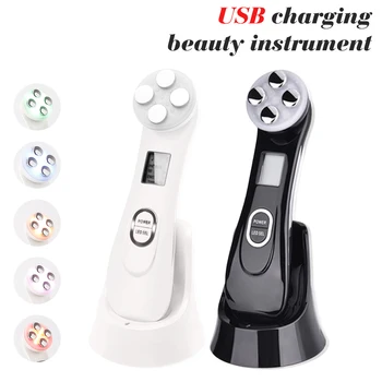 Face Skin EMS Mesotherapy Electroporation RF Radio Frequency LED Photon Face Skin Rejuvenation Remover Wrinkle With Gel 
Face Skin EMS Mesotherapy Electroporation RF Radio Frequency LED Photon Face Skin Rejuvenation Remover Wrinkle With Gel