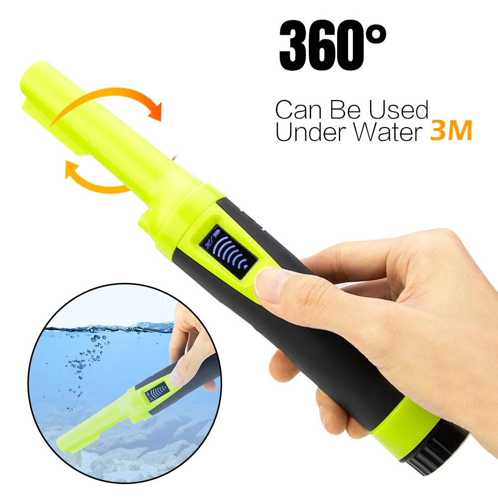 Waterproof Metal Detector Underground Pinpointing Gold Detector Treasure Hunter 3 Modes Portable Underwater 3M With Screen
Waterproof Metal Detector Underground Pinpointing Gold Detector Treasure Hunter 3 Modes Portable Underwater 3M With Screen