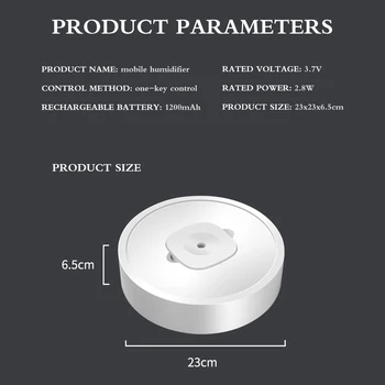 Mini Portable Negative Ion Humidifier USB Air Humidifier Purifier Aroma Diffuser Steam For Home Purifier Diffuser Steam
Mini Portable Negative Ion Humidifier USB Air Humidifier Purifier Aroma Diffuser Steam For Home Purifier Diffuser Steam