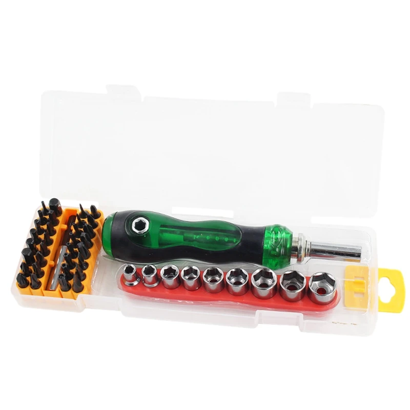 43 in 1 Multifunction Screwdriver Set Magnetic Screwdriver Bits Kit for Home Tool Set
43 in 1 Multifunction Screwdriver Set Magnetic Screwdriver Bits Kit for Home Tool Set