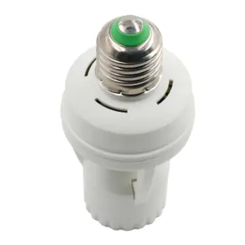 110-240V Socket E27 Converter with PIR Motion Sensor Light Bulb Switch Lamp Base Automatic Detection Of Human Body
110-240V Socket E27 Converter with PIR Motion Sensor Light Bulb Switch Lamp Base Automatic Detection Of Human Body