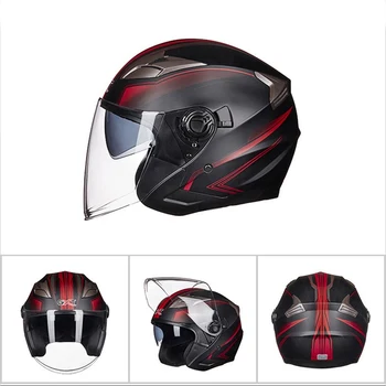 Helmet Motorcycle Accessories Protection Safety Helmet for Women/Men Motocross Equipement Half-Cover Summer Helmet
Helmet Motorcycle Accessories Protection Safety Helmet for Women/Men Motocross Equipement Half-Cover Summer Helmet