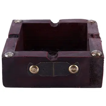 Vintage Wood Ashtray Cigarette Cigar Handmade Tobacco Wooden Case Cigarette Rests for Smoking Convenience B
Vintage Wood Ashtray Cigarette Cigar Handmade Tobacco Wooden Case Cigarette Rests for Smoking Convenience B