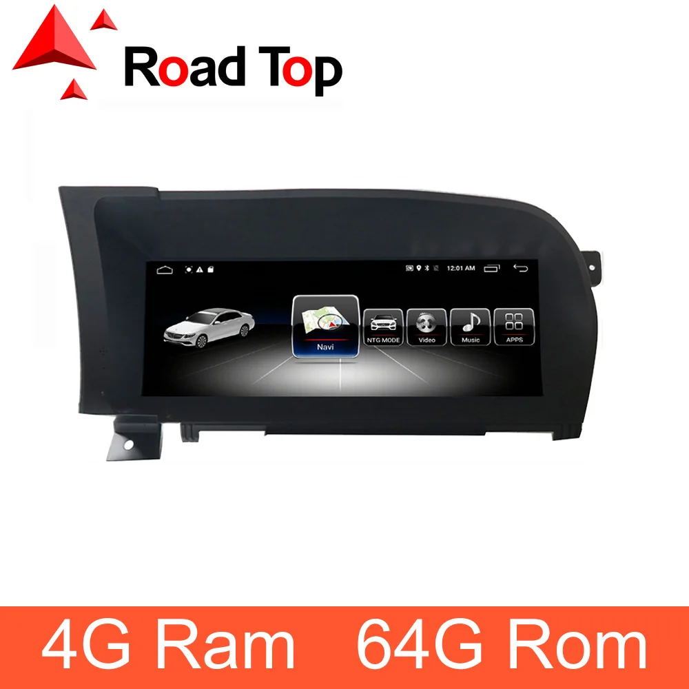 4G Ram Android 10.25" Display with GPS Navigation Bluetooth Radio Function for Mercedes Benz S Class W221 Head Unit Screen
4G Ram Android 10.25" Display with GPS Navigation Bluetooth Radio Function for Mercedes Benz S Class W221 Head Unit Screen