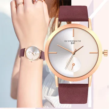 Women Watches Without Digital Dial Leather Belt Alloy Quartz Watchsimple Elegant Bracelet Stylish Clock Female Watch Reloj Mujer 
Women Watches Without Digital Dial Leather Belt Alloy Quartz Watchsimple Elegant Bracelet Stylish Clock Female Watch Reloj Mujer