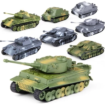 

1:72 4D Plastic Assemble Tank SD.KFZ.7/2 Model World War II Model Puzzle Assembling Military Sand Table Toys For Children Gifts