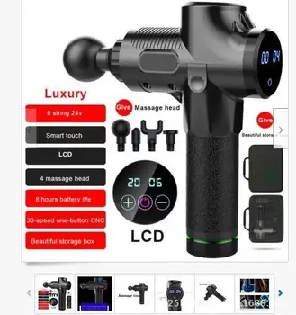 Fascial gun massage gun deep muscle relaxer electric impact gun
Fascial gun massage gun deep muscle relaxer electric impact gun