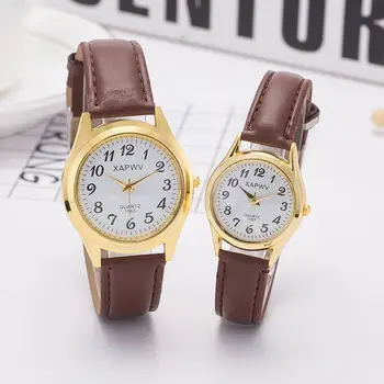 Casual Men Women Dress Watches PU Leather Strap Couple’s Watch Male Female WristWatch Lovers Bracelet Quartz Clock C106
Casual Men Women Dress Watches PU Leather Strap Couple’s Watch Male Female WristWatch Lovers Bracelet Quartz Clock C106