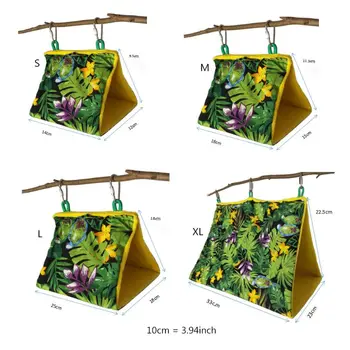 Bird Nest Hanging Cage Tent for Small Pets Parrot Hammock Parakeet Stand Swing Y5GA
Bird Nest Hanging Cage Tent for Small Pets Parrot Hammock Parakeet Stand Swing Y5GA