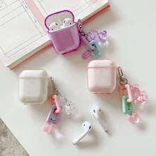 1/pcs soft clear silicone Earphone Bracelet Keychain shell For Apple Airpod1/2/3 Bag Bluetooth Accessories Headphone Headset Box
1/pcs soft clear silicone Earphone Bracelet Keychain shell For Apple Airpod1/2/3 Bag Bluetooth Accessories Headphone Headset Box