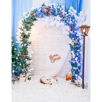 Christmas Tree Flower Street lamp Snow Curtain Photography Background vinyl Photography Backdrops For Photo Studio Props
Christmas Tree Flower Street lamp Snow Curtain Photography Background vinyl Photography Backdrops For Photo Studio Props