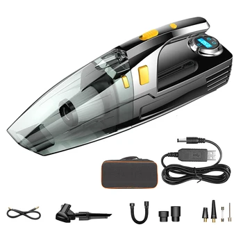 150PSI Handheld Vacuum Cleaner Digital Car Air Compressor Pump Car Vacuum Cleaner with LED Light Portable Carry Case
150PSI Handheld Vacuum Cleaner Digital Car Air Compressor Pump Car Vacuum Cleaner with LED Light Portable Carry Case