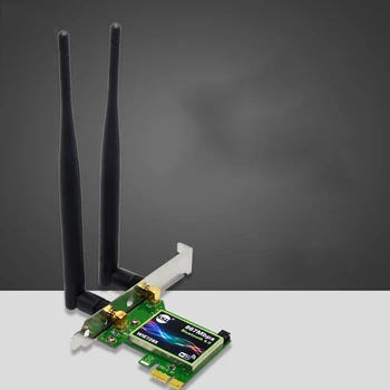 Bluetooth WiFi Card AC 1000Mbps 7265 Wireless WiFi PCIe Network Adapter Card 5GHz/2.4GHz Dual Band PCI Express Network Card
Bluetooth WiFi Card AC 1000Mbps 7265 Wireless WiFi PCIe Network Adapter Card 5GHz/2.4GHz Dual Band PCI Express Network Card