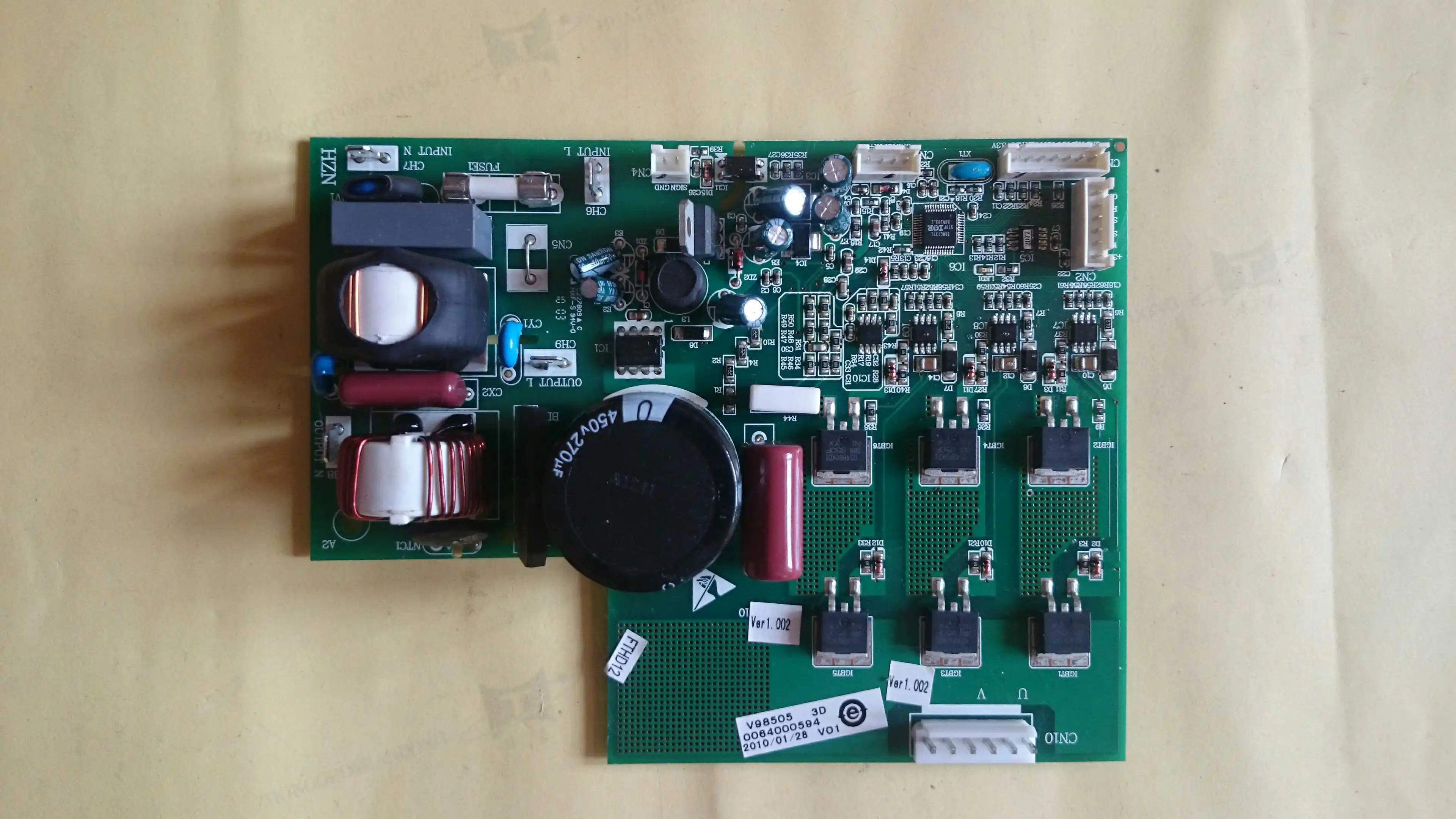 Haier refrigerator inverter frequency conversion board board 0064000594 original BCD-509WB, 568WDVC, 556WA etc.
Haier refrigerator inverter frequency conversion board board 0064000594 original BCD-509WB, 568WDVC, 556WA etc.