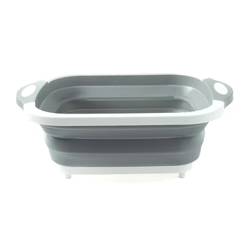 Multi-function 3 In 1 Folding Cutting Board Kitchen Foldable Drain Basket Chopping Blocks Washing Basket Kitchen Organizer
Multi-function 3 In 1 Folding Cutting Board Kitchen Foldable Drain Basket Chopping Blocks Washing Basket Kitchen Organizer