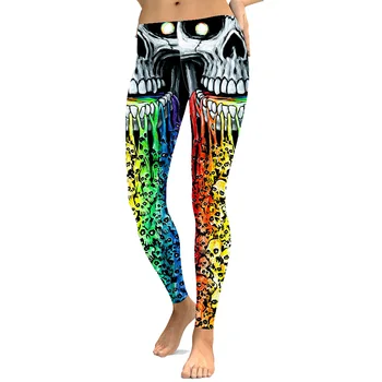 LOVE SPARK 88% Polyester Plus Size Women Leggings S To 4xL Punk Skul Printing fitness legging 6 Patterns 
LOVE SPARK 88% Polyester Plus Size Women Leggings S To 4xL Punk Skul Printing fitness legging 6 Patterns